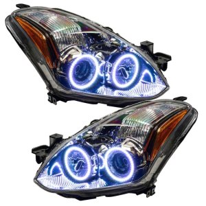 Nissan Altima Headlight Assemblies - ORACLE Lighting - ColorSHIFT w/ BC1 Controller - `13-`15